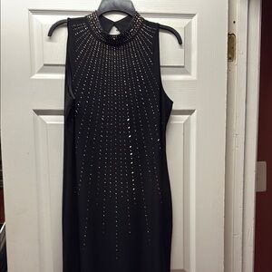 White House Black Market Black Sheath Cocktail Dress